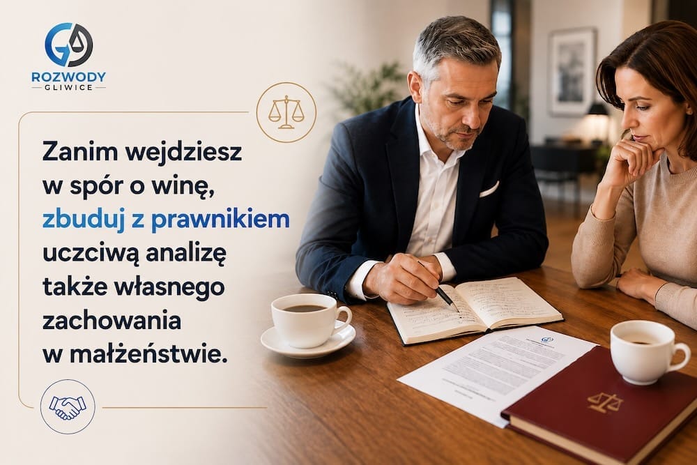 Rozmowa z prawnikiem przed sporem rozwodowym